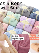 Bath Towels Set for Bathroom,Thick,Soft&Absorbent Fleece Bath Towels,1PC Bath Towel&1PC Hand Towel,Microfiber Quick Dry Bath Towel,Multipurpose Bath Sheets Towels for Bath, Gym and Spa